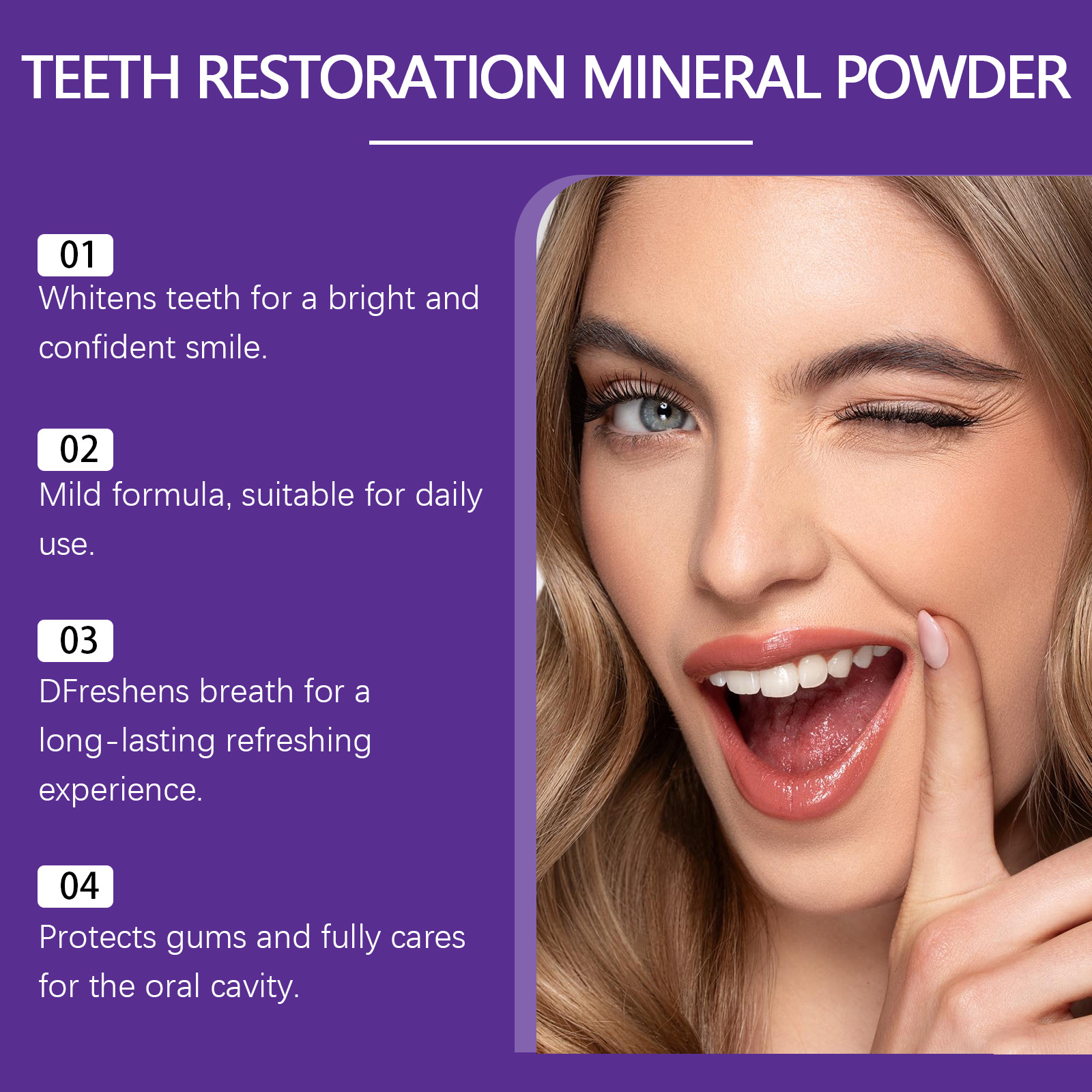 Teeth Restoration Mineral Powd - Teeth Whitening Singapore avaliação e preço