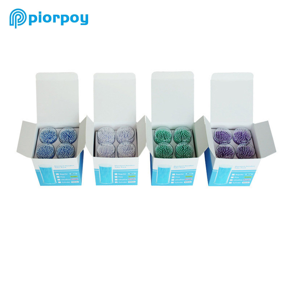 PIORPOY 400Pcs/Box Dental Micr - Teeth Whitening Brush avaliação e preço