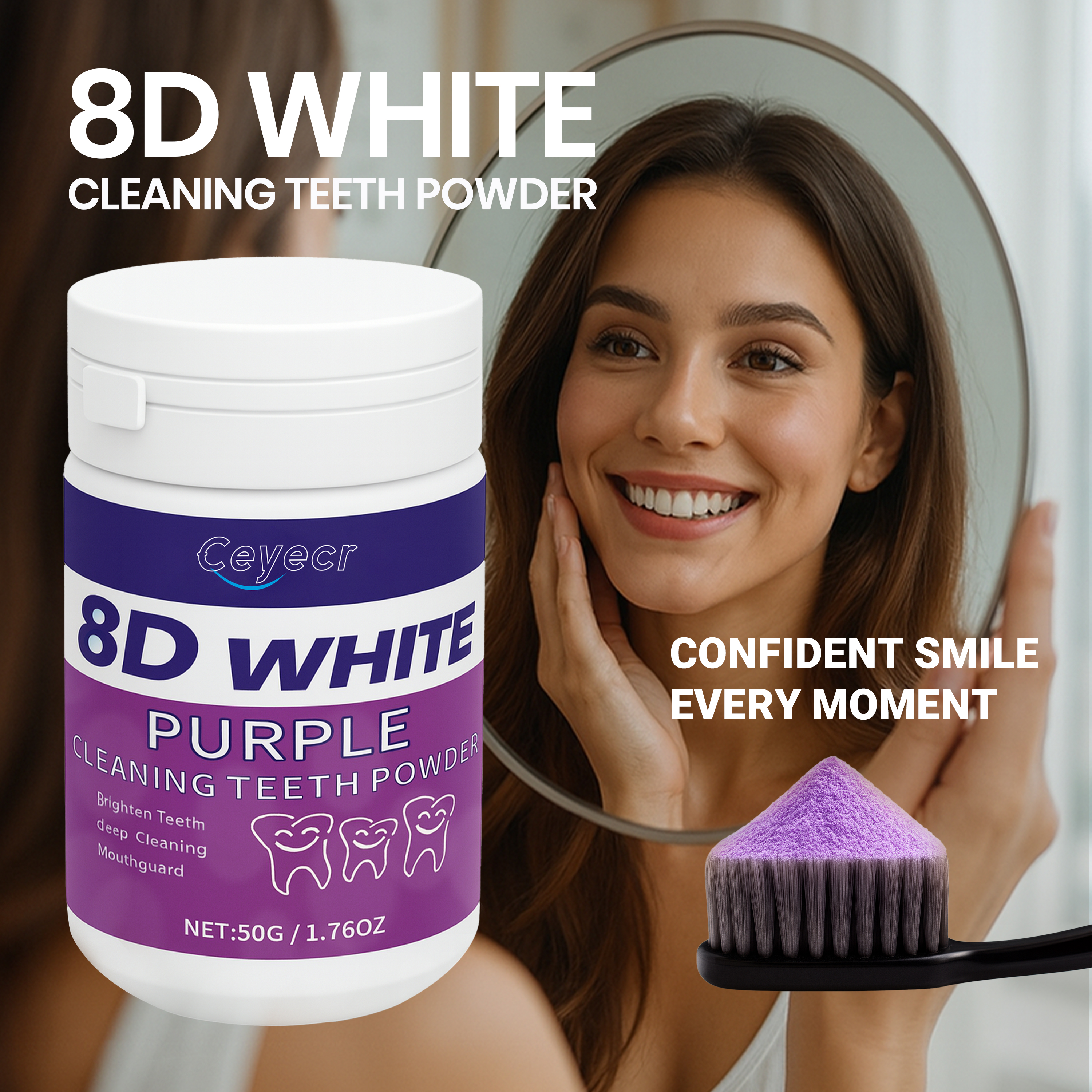 8D white Teeth Whitening Powde - Teeth Whitening Singapore avaliação e preço