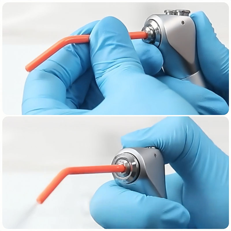 250pcs/bag Disposable Nozzles  - Teeth Whitening Youtube avaliação e preço