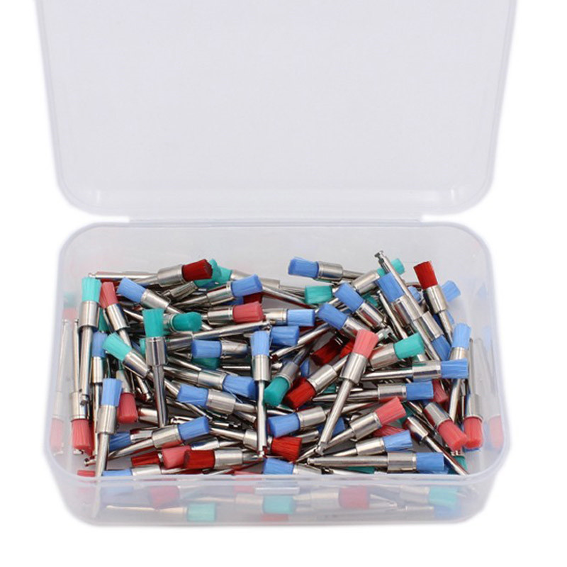 100PCS Dental Polishing Brush  - Teeth Whitening Brush avaliação e preço