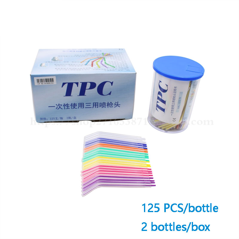 125pcs Dental Air Water Syring - Teeth Whitening Youtube avaliação e preço