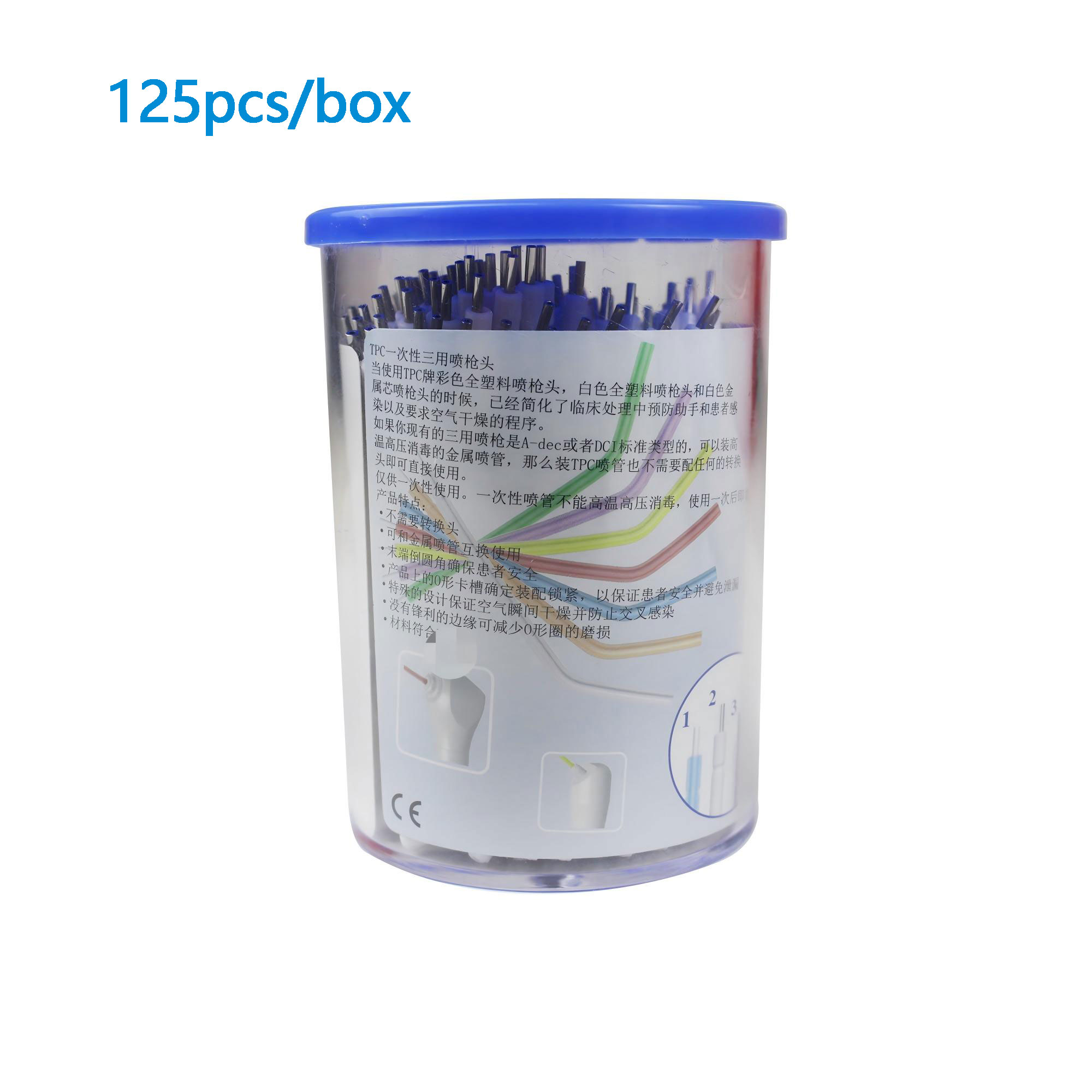 125pcs Dental Air Water Syring - Teeth Whitening Youtube avaliação e preço