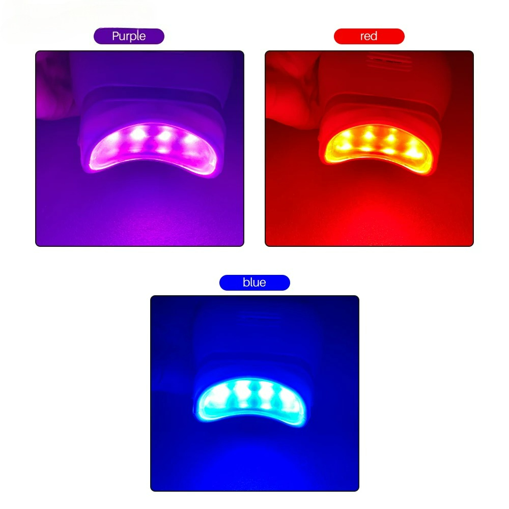 Adjustable 3 Colors LED Teeth  - Teeth Whitening Free avaliação e preço