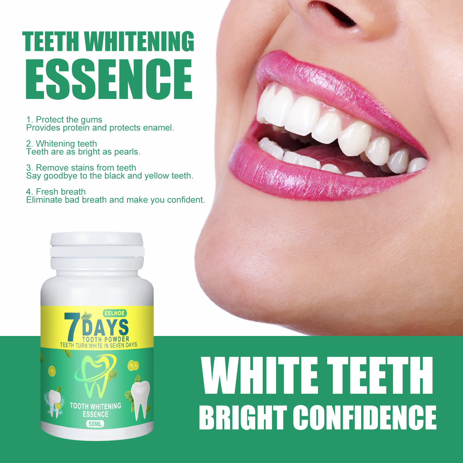 5 Days Whitening Tooth Powder  - Teeth Whitening Effective avaliação e preço