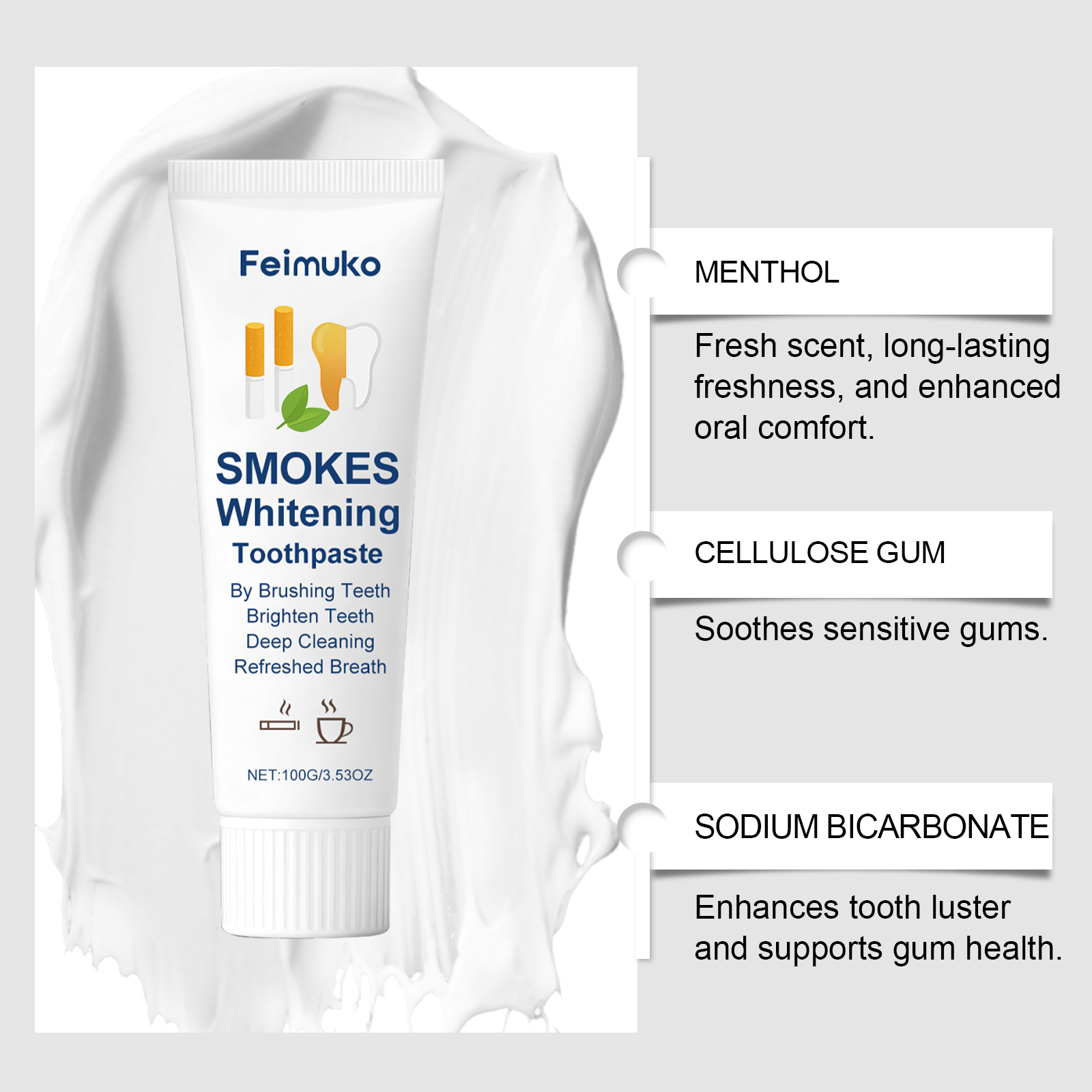 Nano Hydroxyapatite Toothpaste - Teeth Whitening Thailand avaliação e preço