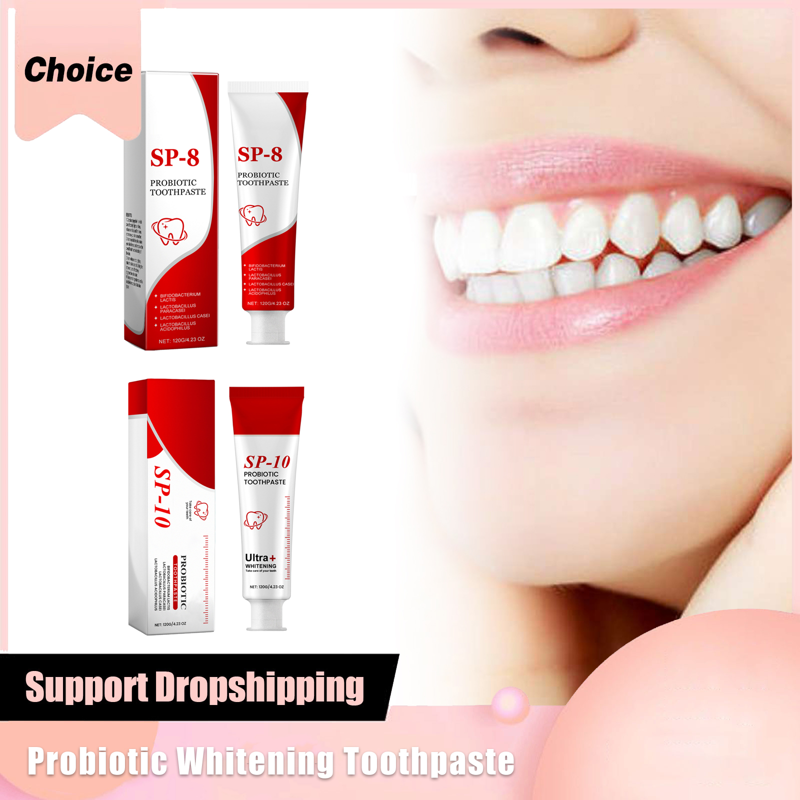 Sp 10 Probiotic Whitening Toot - Teeth Whitening Flash avaliação e preço