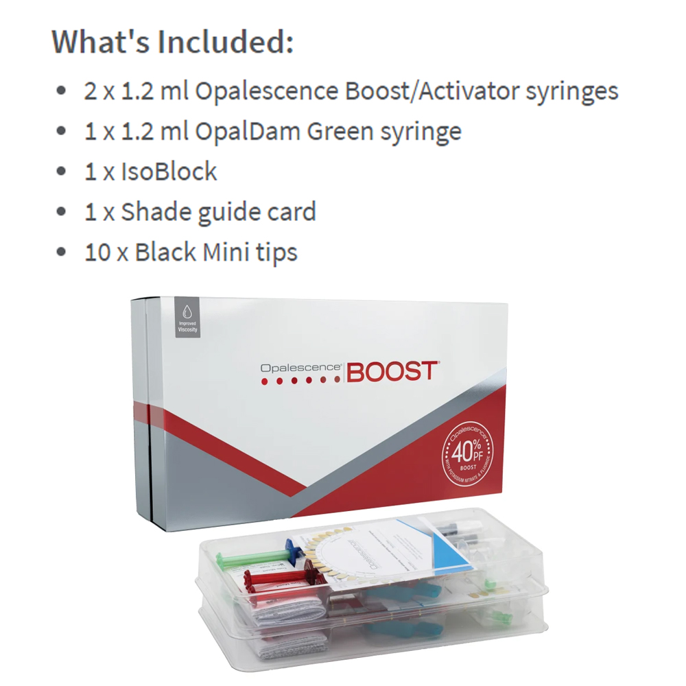 Ultradent Opalescence Boost PF - Teeth Whitening Gel Opalescence avaliação e preço