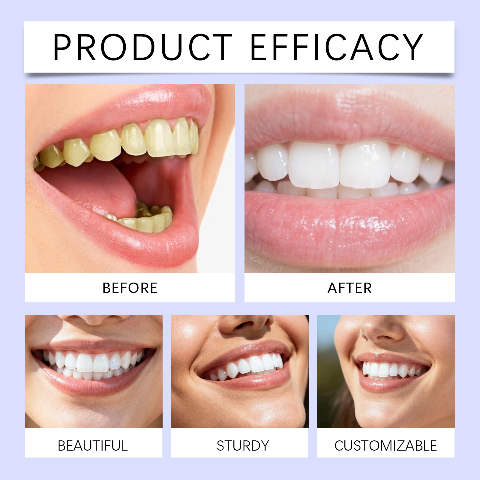 Purple Teeth Whitening Strips  - Teeth Whitening Gel Refills avaliação e preço