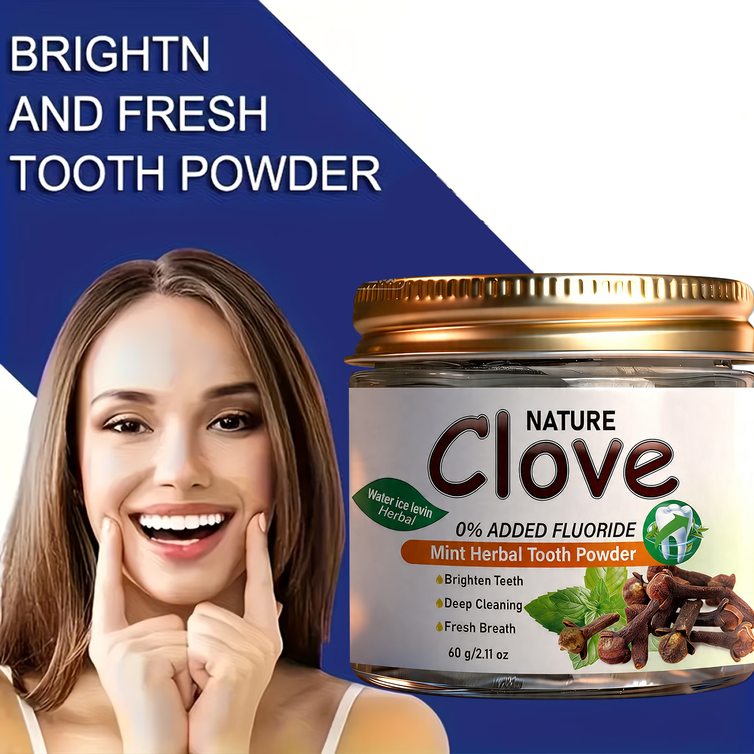 Fluoride Free Clove Mint Tooth - Teeth Whitening Thailand avaliação e preço