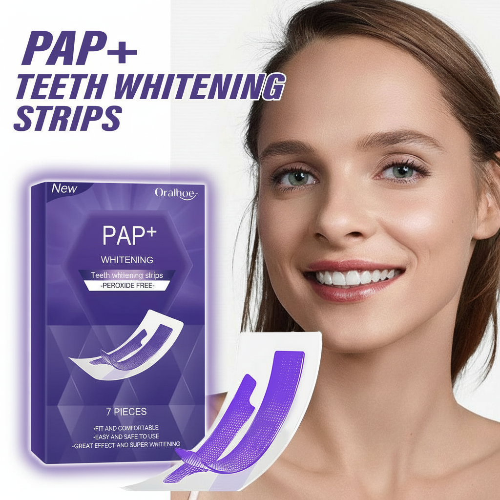 Purple Teeth Whitening Strips  - Teeth Whitening Flash avaliação e preço