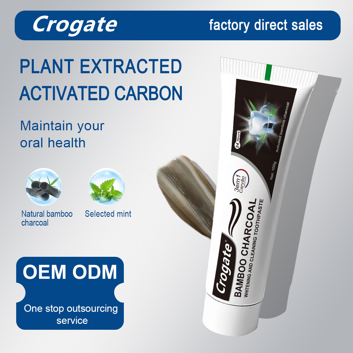 @@Whitening Toothpaste Bamboo  - Teeth Whitening Charcoal avaliação e preço
