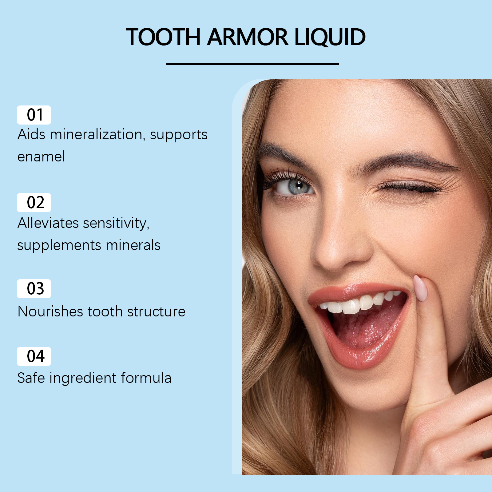 Tooth Care Liquid Hydroxyapati - Teeth Whitening Effective avaliação e preço