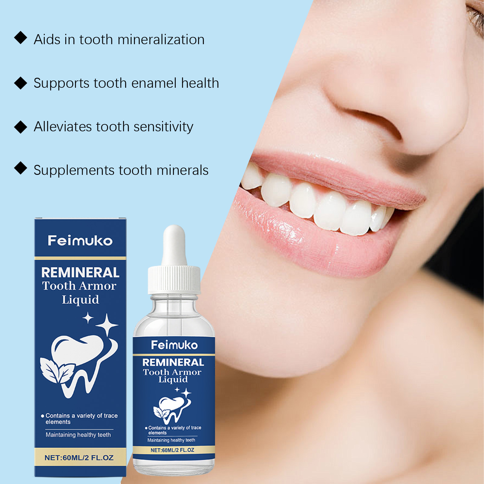Tooth Care Liquid Hydroxyapati - Teeth Whitening Effective avaliação e preço