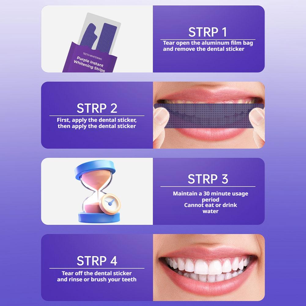V34 Teeth Whitening Strips - E - Teeth Whitening In Office avaliação e preço