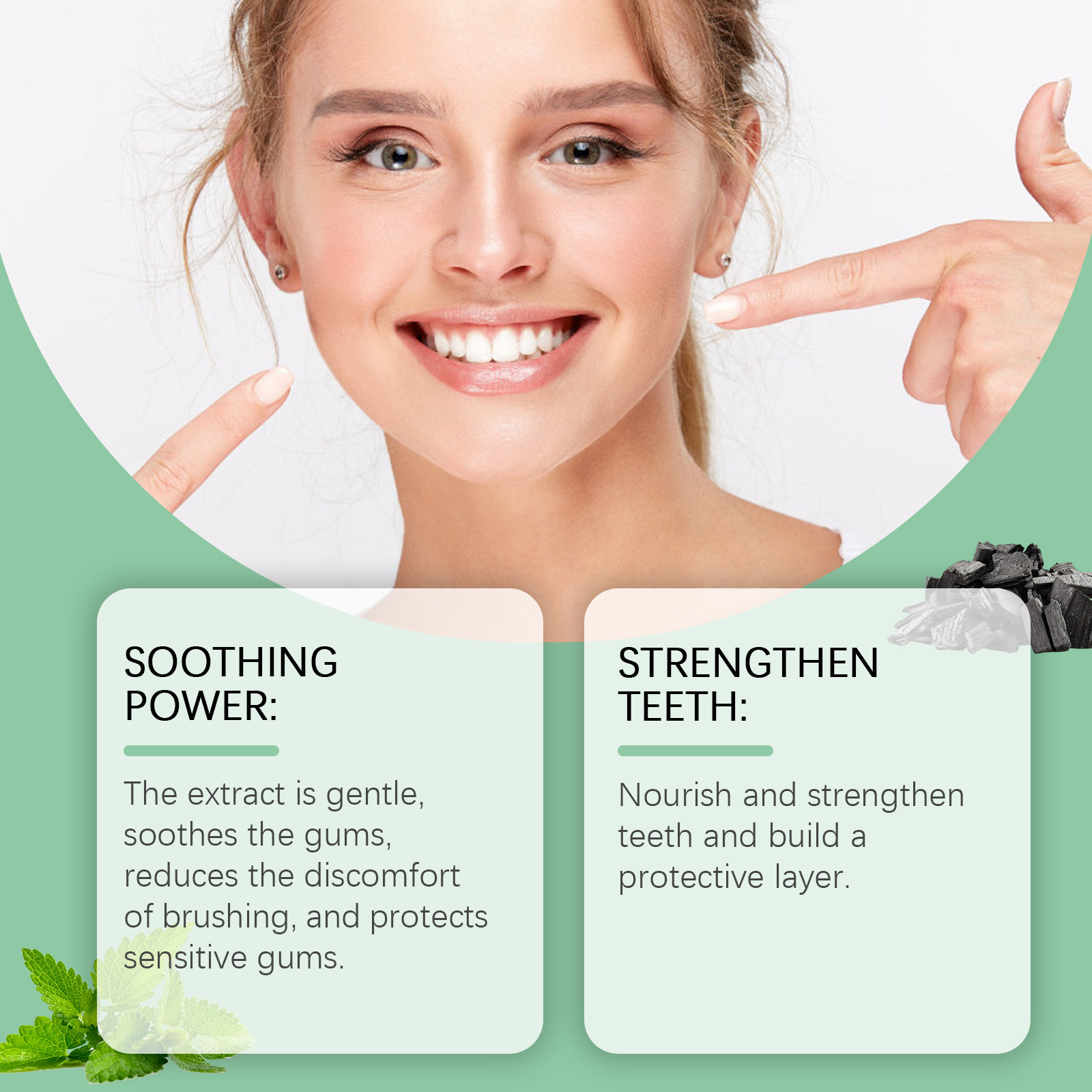 Bamboo Charcoal Mint Toothpast - Teeth Whitening Charcoal avaliação e preço