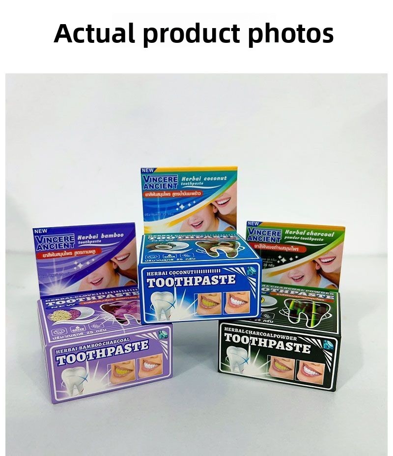 Natural Thai VINCERE Tooth Pow - Teeth Whitening Charcoal avaliação e preço