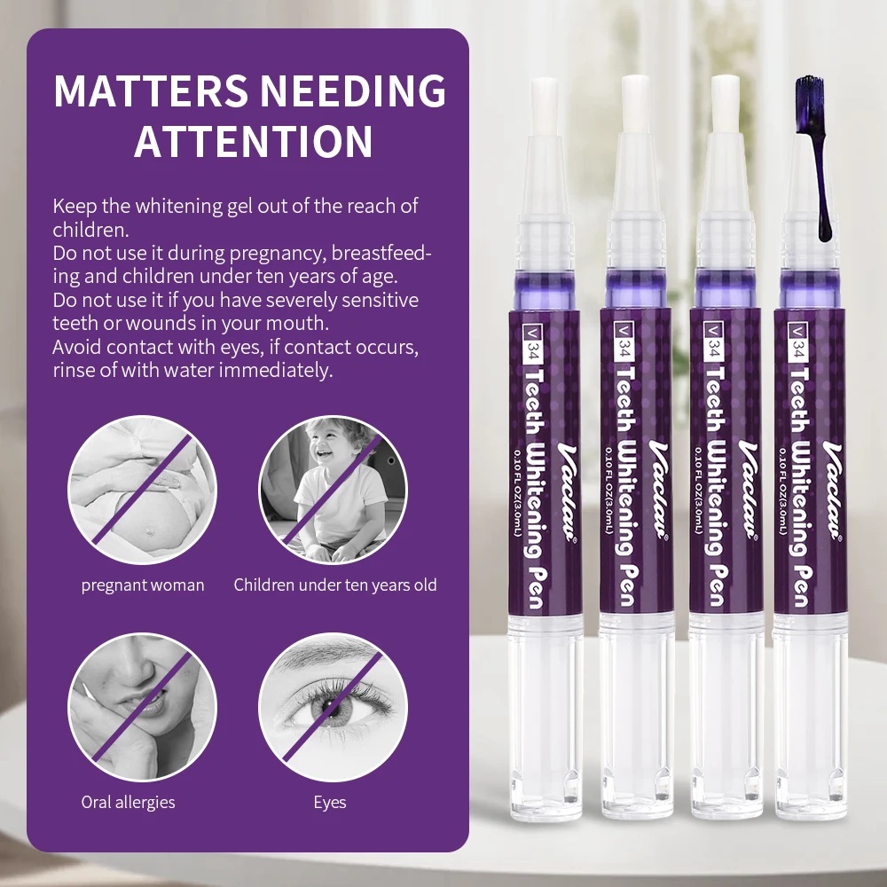 Vaclav V34 Purple teeth whiten - Teeth Whitening Singapore avaliação e preço