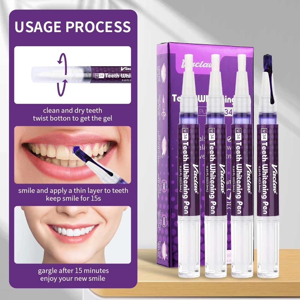 Vaclav V34 Purple teeth whiten - Teeth Whitening Singapore avaliação e preço
