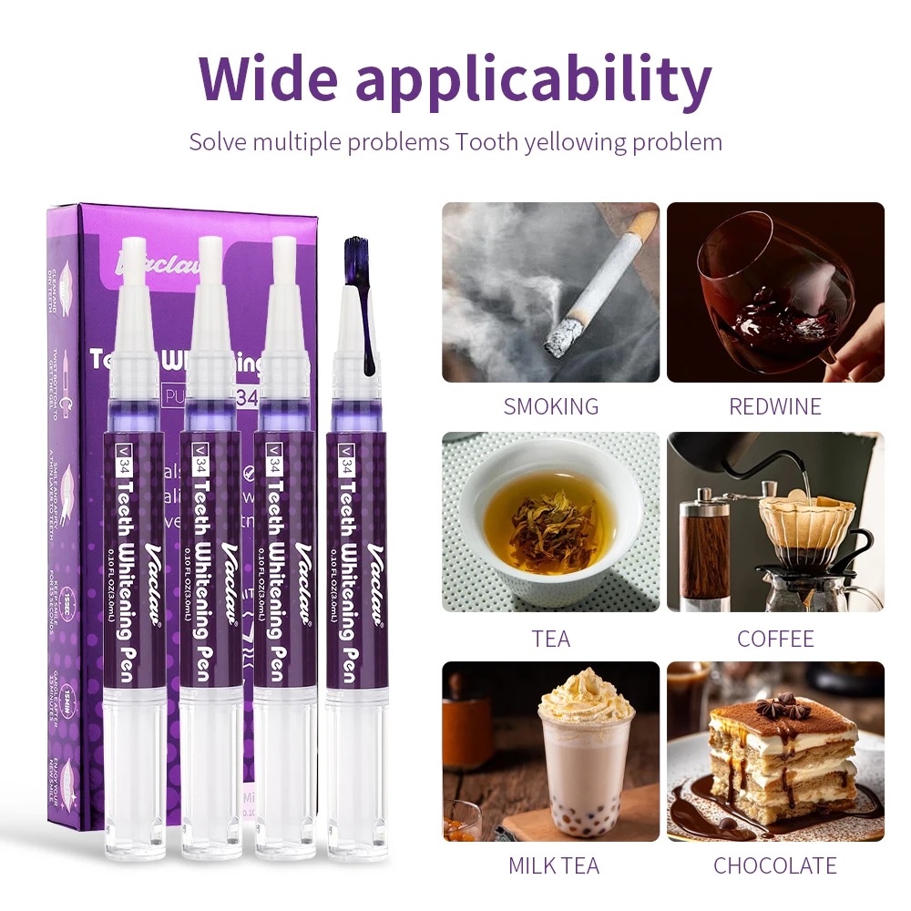 Vaclav V34 Purple teeth whiten - Teeth Whitening Singapore avaliação e preço
