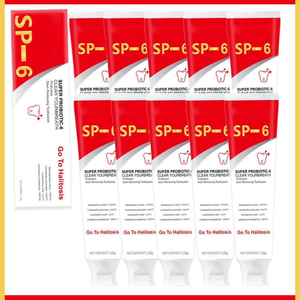 SP-6 Probiotic Toothpaste Brig - Teeth Whitening Thailand avaliação e preço