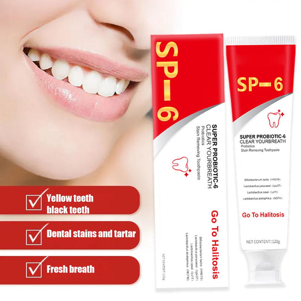 SP-6 Probiotic Toothpaste Brig - Teeth Whitening Thailand avaliação e preço