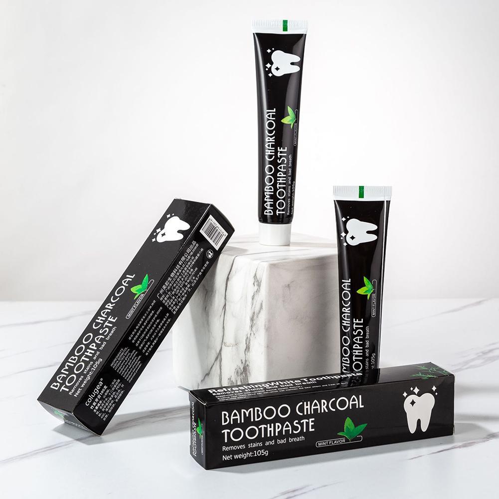 Bamboo Charcoal Toothpaste for - Teeth Whitening Charcoal avaliação e preço