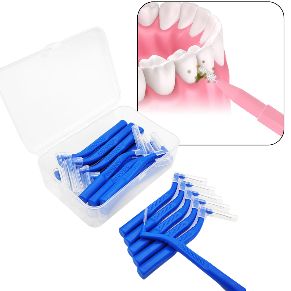 AG 20pcs/Box Interdental Brush - Teeth Whitening Brush avaliação e preço